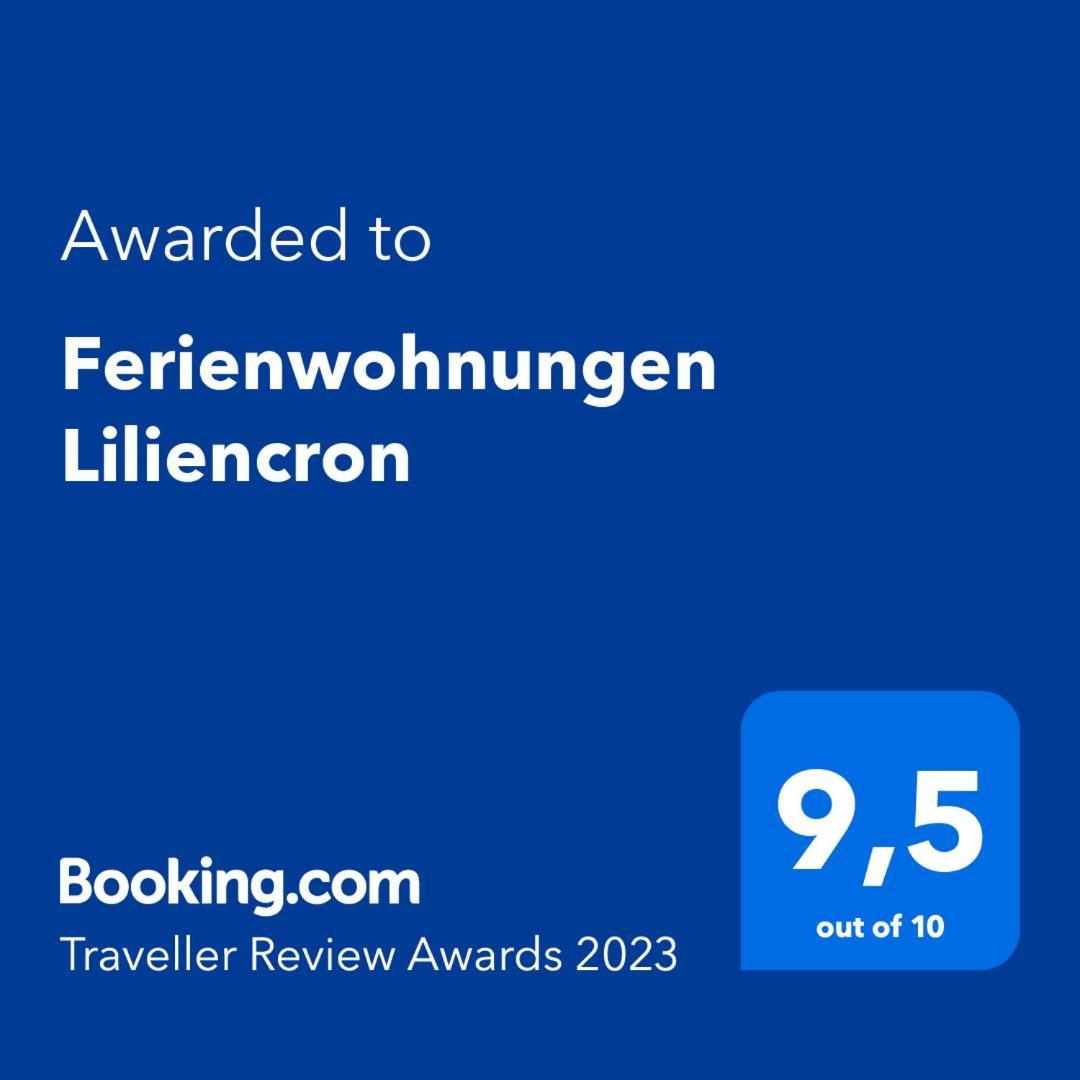 Ferienwohnungen Liliencron - Fewo I Enger Buitenkant foto